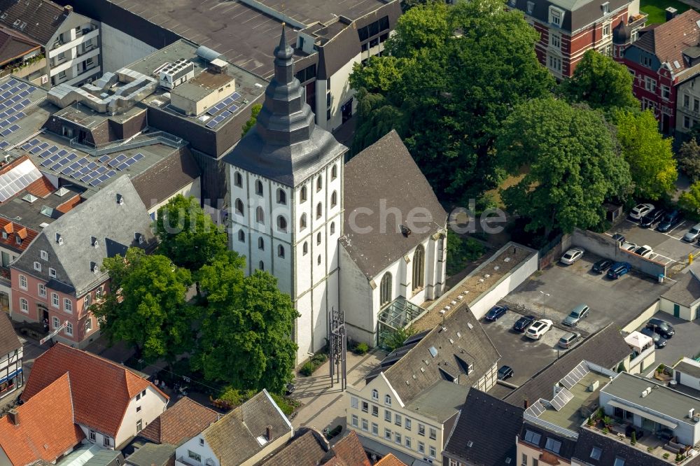 Luftbild Lippstadt - Jacobikirche in Lippstadt im Bundesland Nordrhein-Westfalen