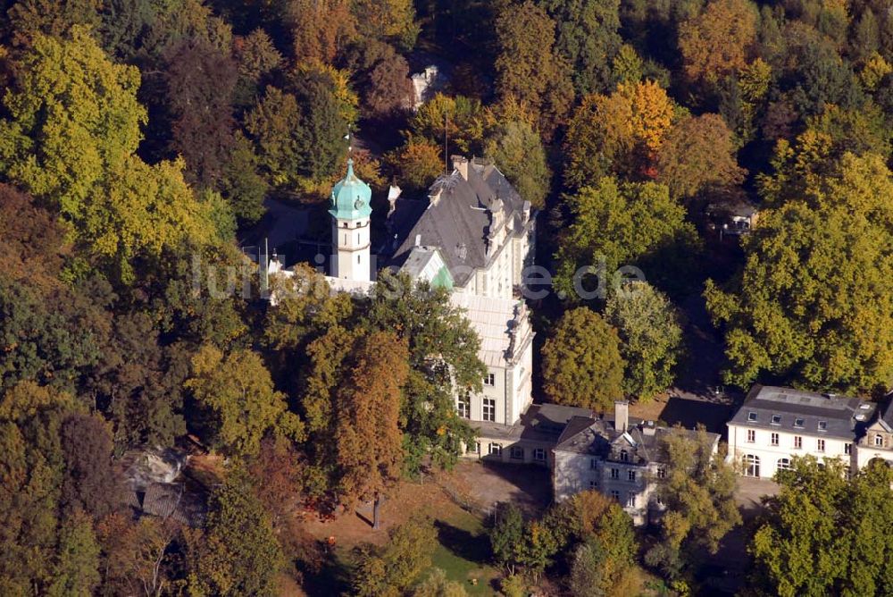 Berlin von oben - Jagdschloß Glienicke