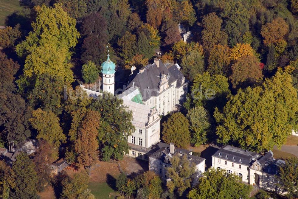 Berlin von oben - Jagdschloß Glienicke