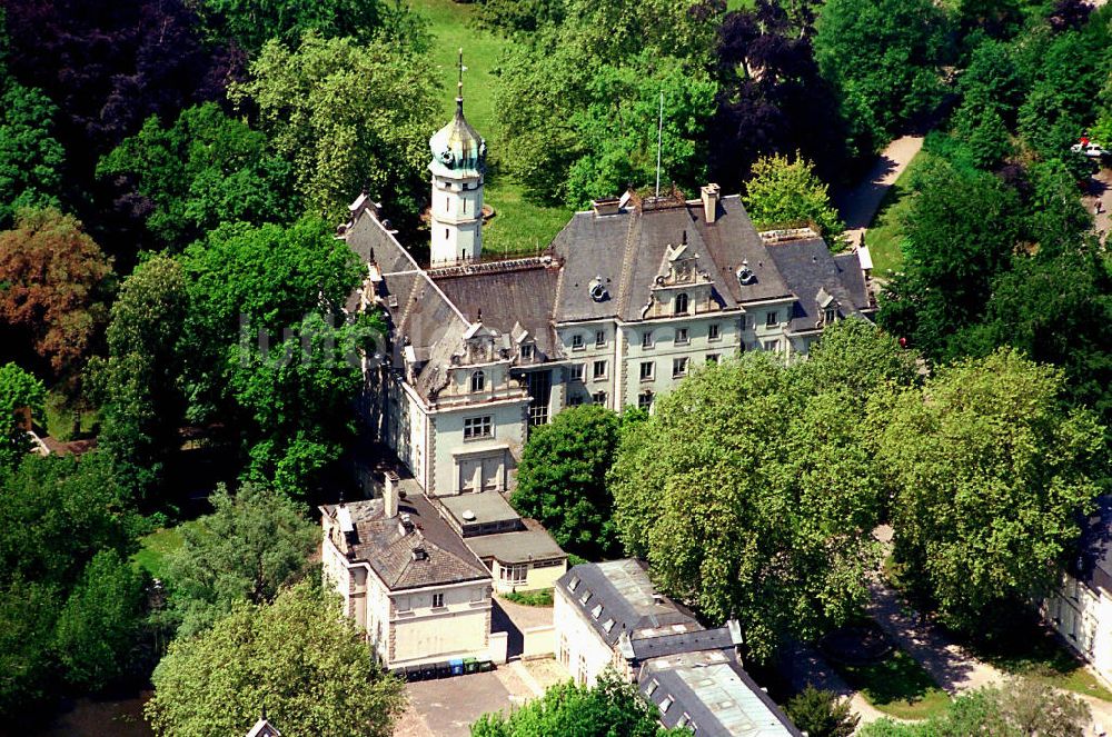 Berlin-Wannsee aus der Vogelperspektive: Jagdschloß Glienicke.