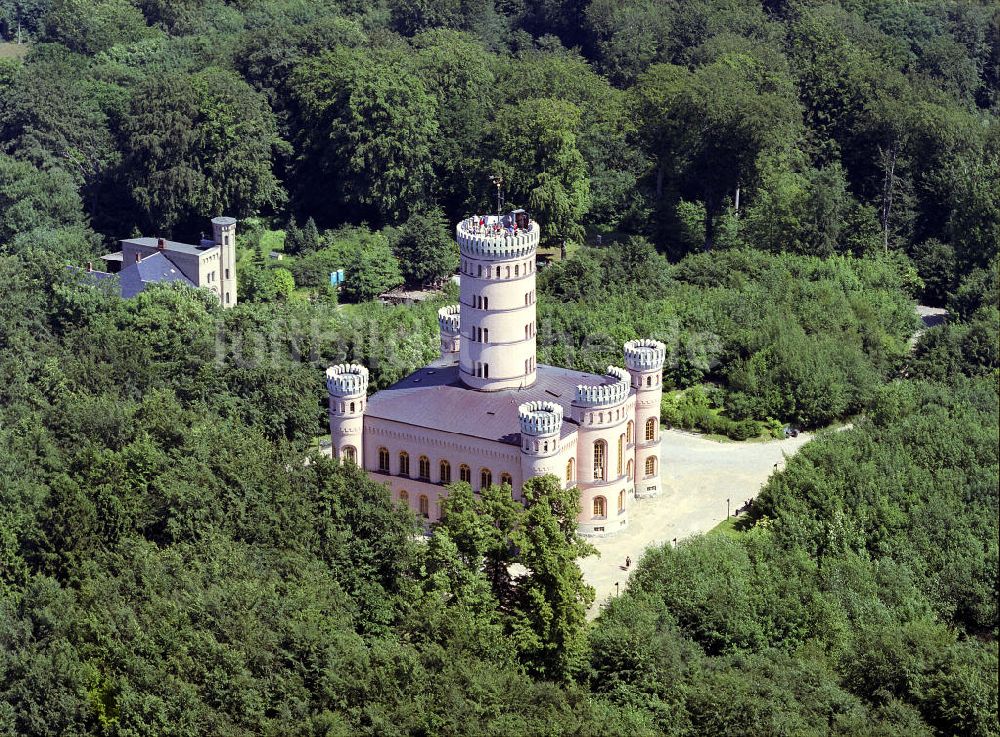 Luftaufnahme Binz - Jagdschloss Granitz - Castle Granitz