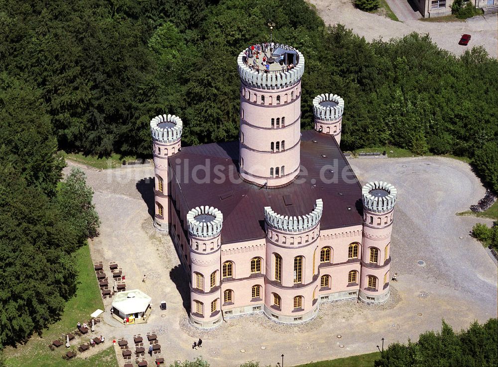 Binz von oben - Jagdschloss Granitz - Castle Granitz