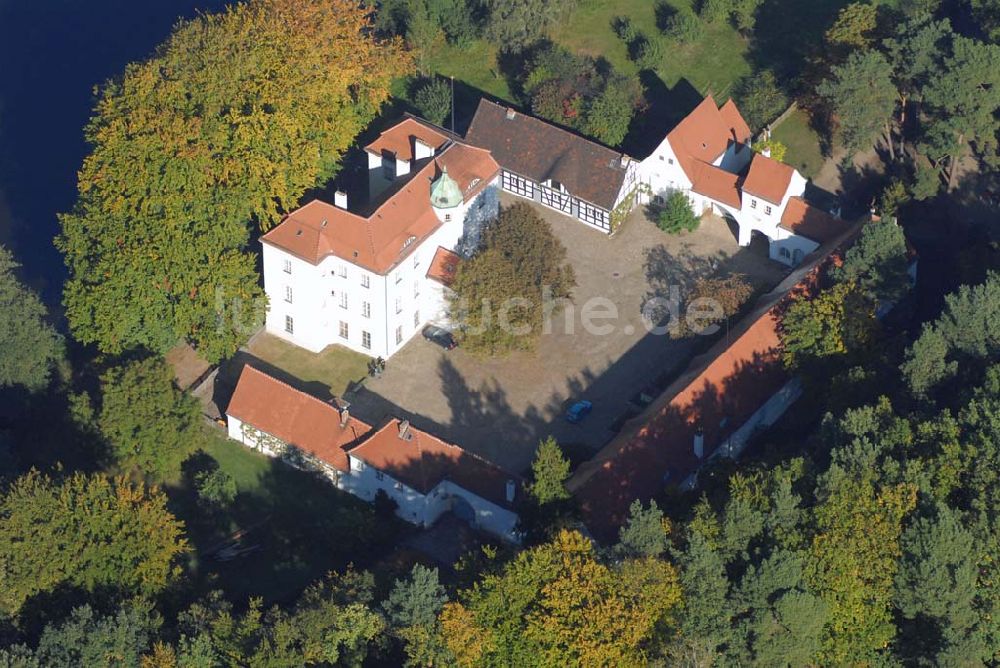 Luftbild Berlin - Jagdschloss Grunewald