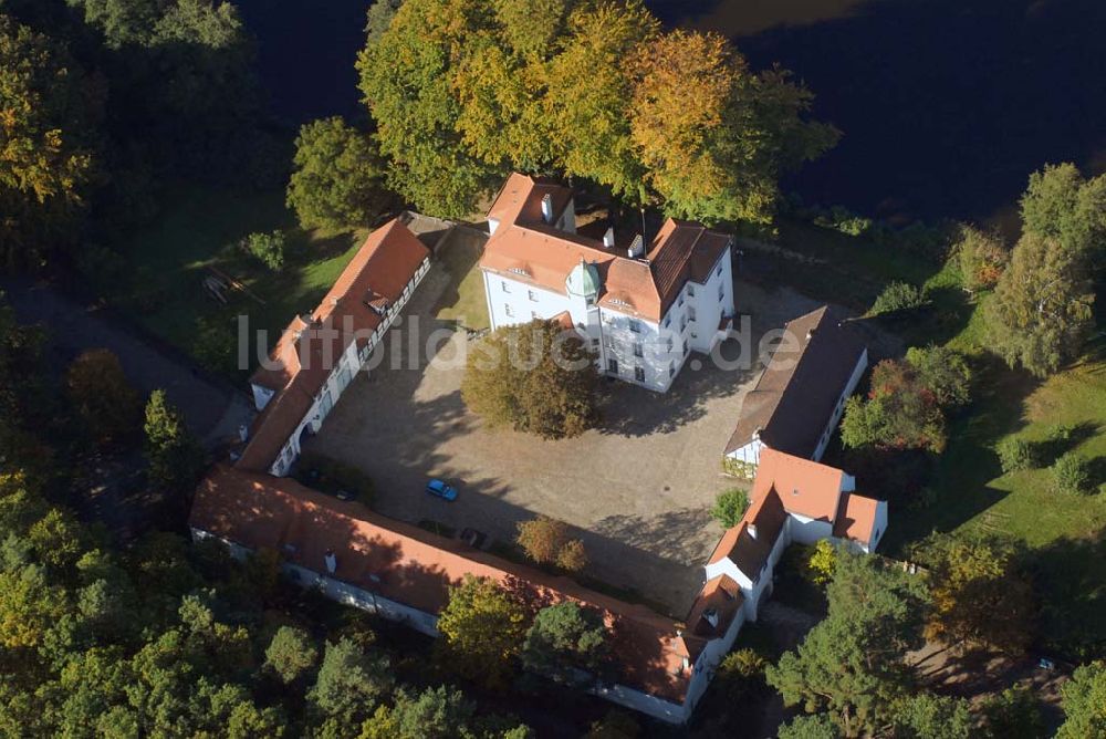 Berlin von oben - Jagdschloss Grunewald