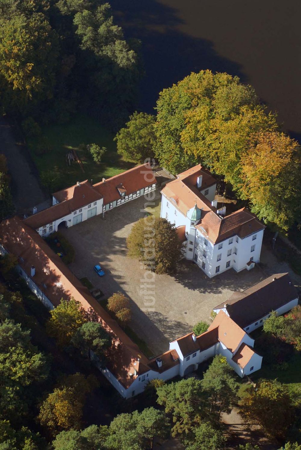 Berlin aus der Vogelperspektive: Jagdschloss Grunewald