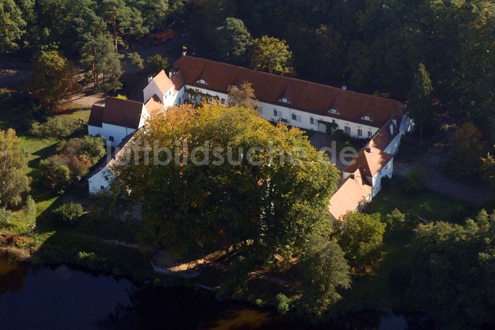 Luftaufnahme Berlin - Jagdschloss Grunewald