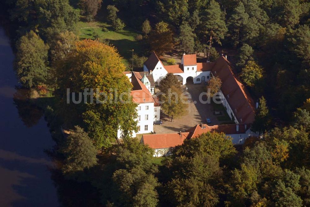 Berlin von oben - Jagdschloss Grunewald