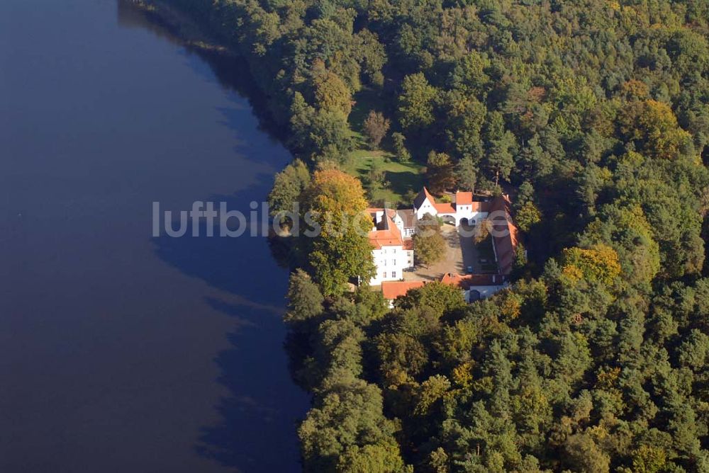 Luftbild Berlin - Jagdschloss Grunewald