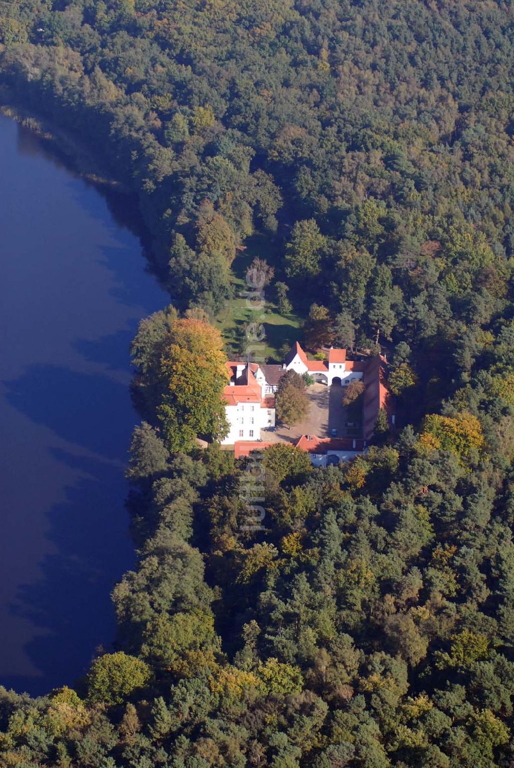 Luftaufnahme Berlin - Jagdschloss Grunewald