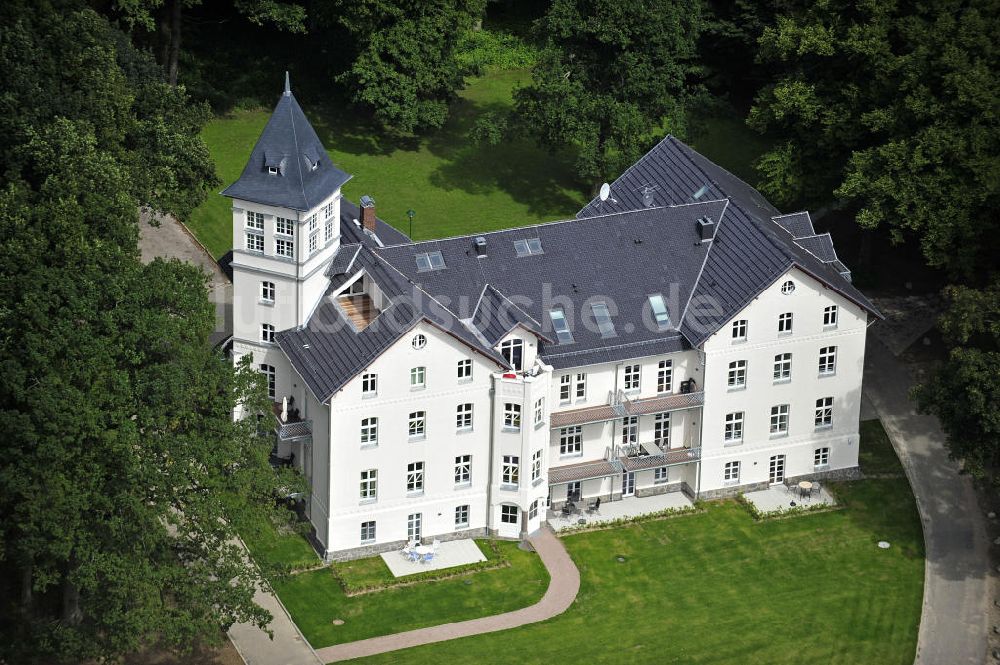 Luftbild Hohen Niendorf - Jagdschloss zu Hohen Niendorf