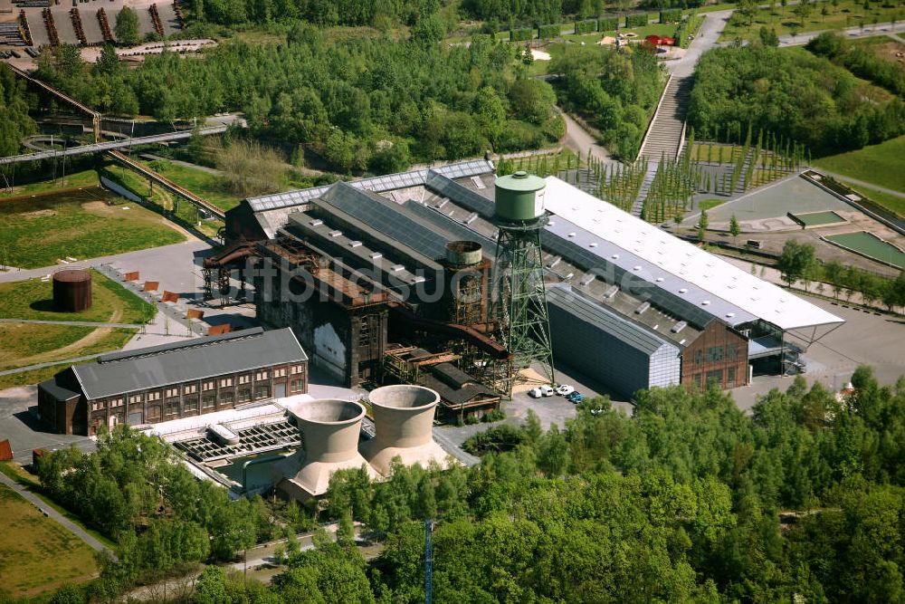 Luftaufnahme Bochum - Jahrhunderthalle in Bochum