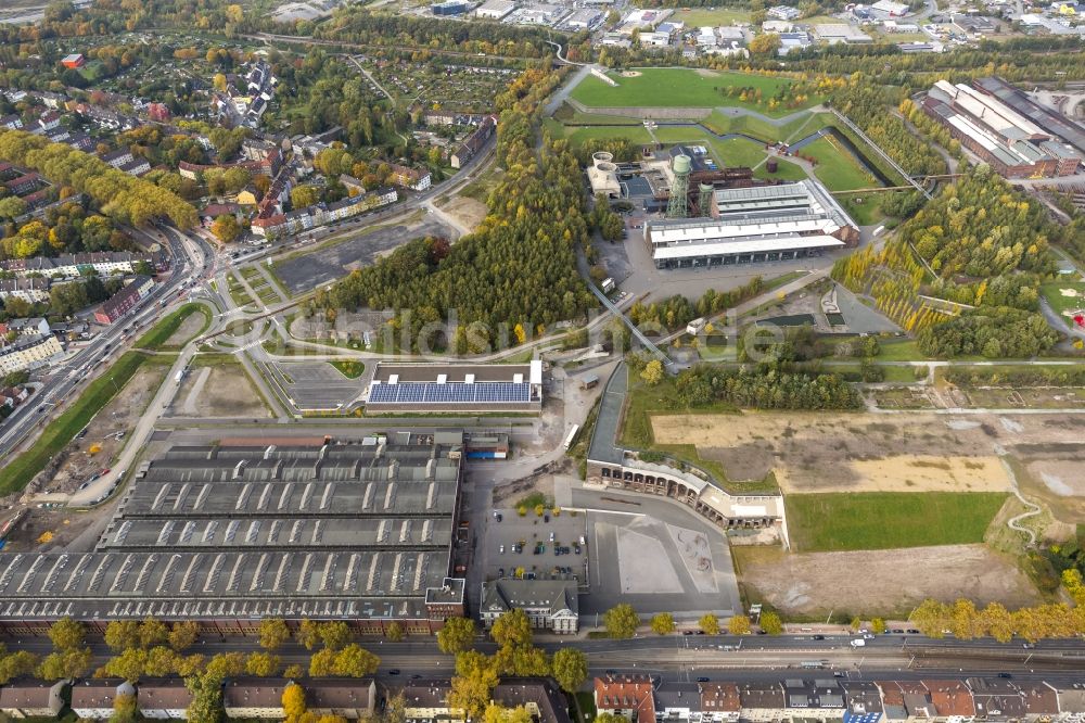 Luftbild Bochum - Jahrhunderthalle Bochum in Bochum im Bundesland Nordrhein-Westfalen