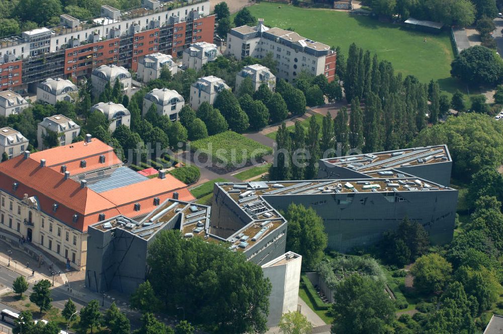 Berlin von oben - Jüdische Museum an der Lindenstrasse in Kreuzberg