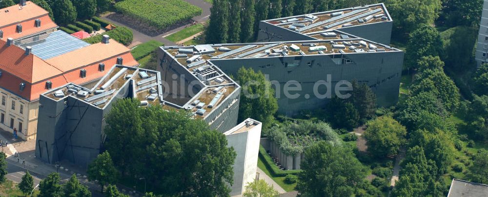 Luftbild Berlin - Jüdische Museum an der Lindenstrasse in Kreuzberg