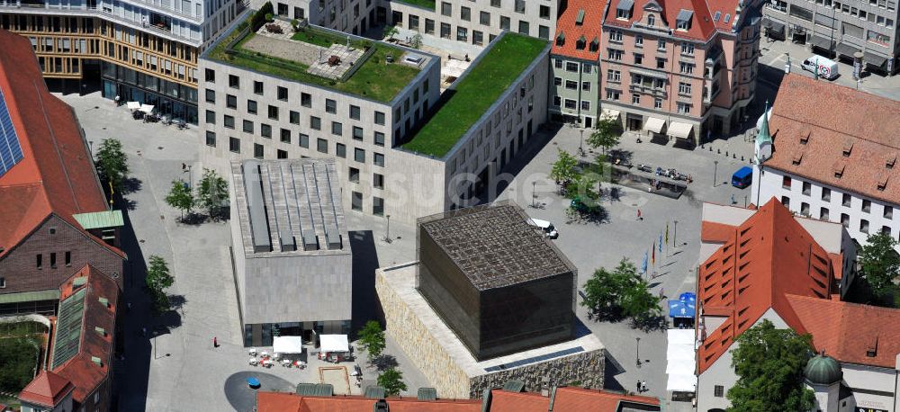 München aus der Vogelperspektive: Jüdische Zentrum Jakobsplatz in München / Bayern