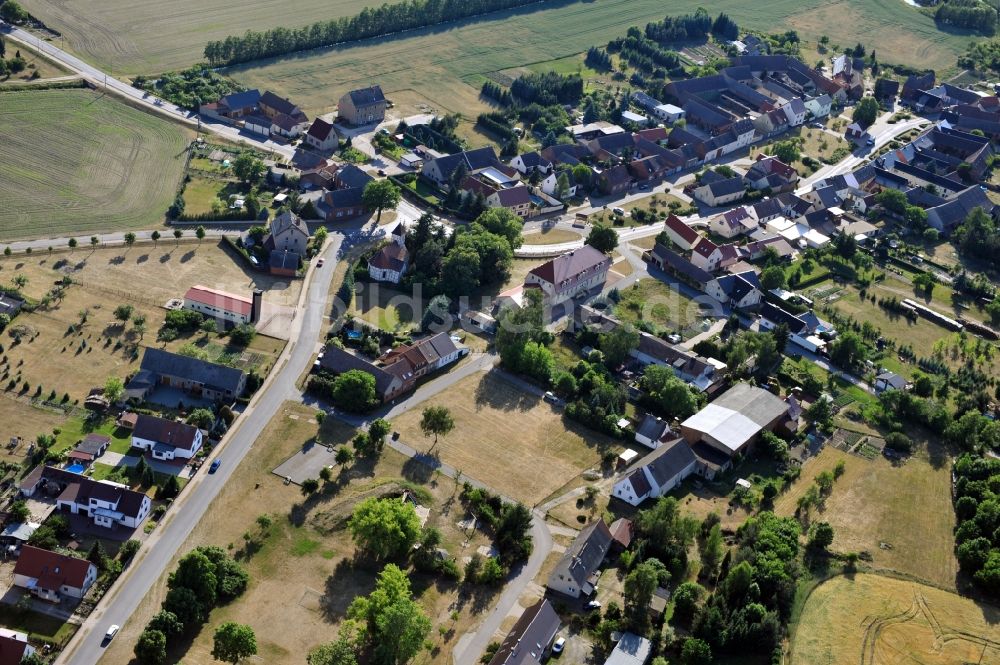 Luftaufnahme Jessen OT Gentha - Jessen OT Gentha im Bundesland Sachsen-Anhalt