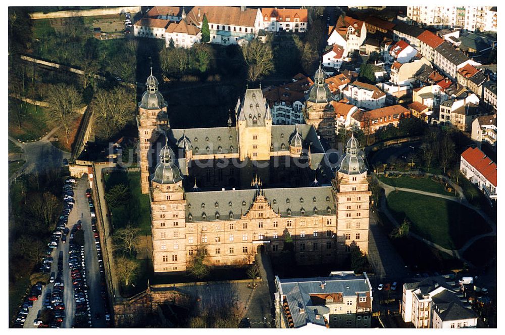 Luftbild Aschaffenburg / Bayern - Johannesburg in Aschaffenburg