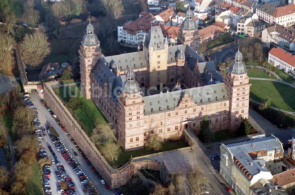 Aschaffenburg / Bayern von oben - Johannesburg in Aschaffenburg - Bayern 10