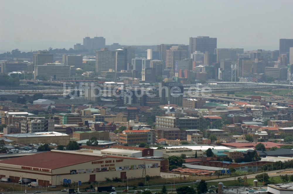 Johannesburg von oben - Johannesburg in Südafrika / South Africa