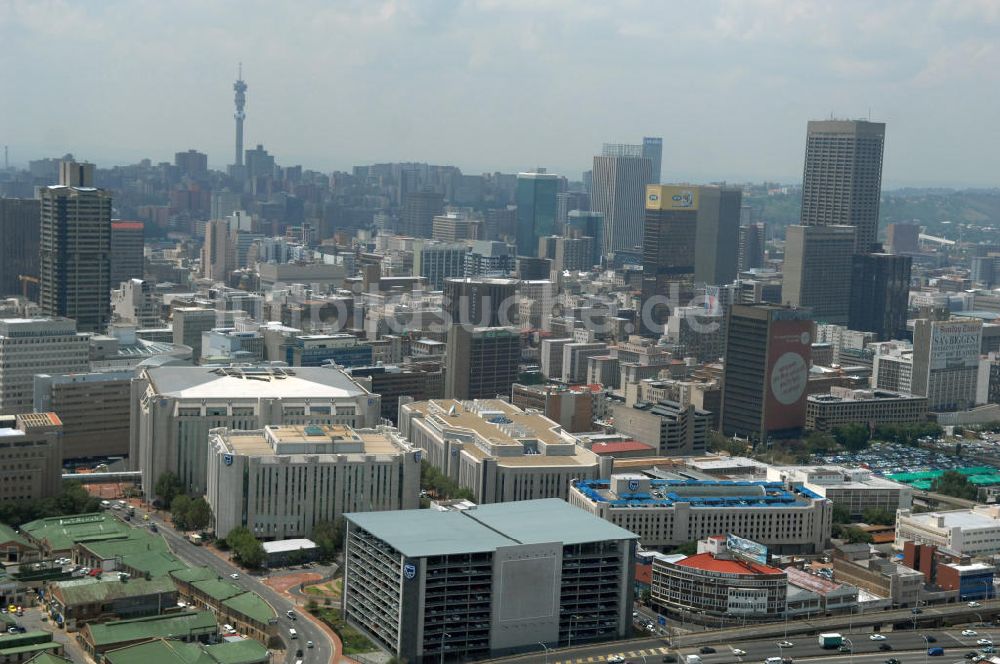 Johannesburg von oben - Johannesburg in Südafrika / South Africa