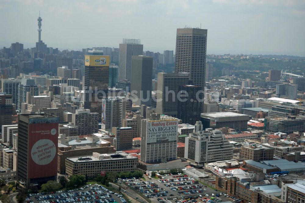 Luftbild Johannesburg - Johannesburg in Südafrika / South Africa