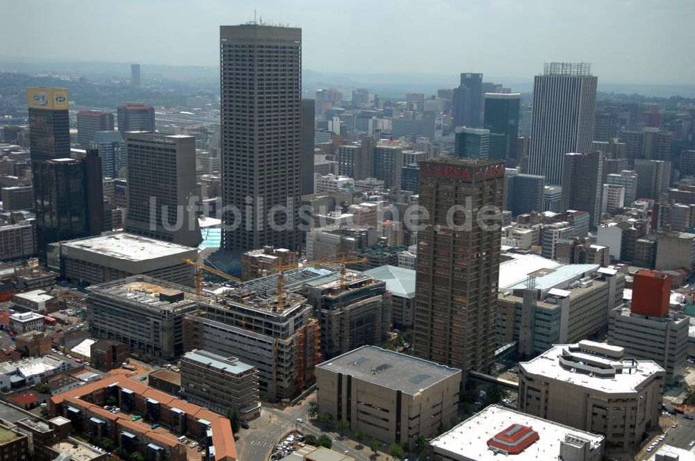 Johannesburg von oben - Johannesburg in Südafrika / South Africa