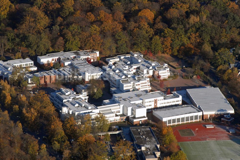 Luftaufnahme Berlin - John F. Kennedy School Berlin Zehlendorf