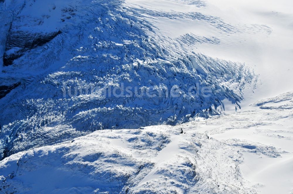 Jostedal von oben - Jostedalsbreen bei Jostedal in der Provinz Sogn og Fjordane in Norwegen