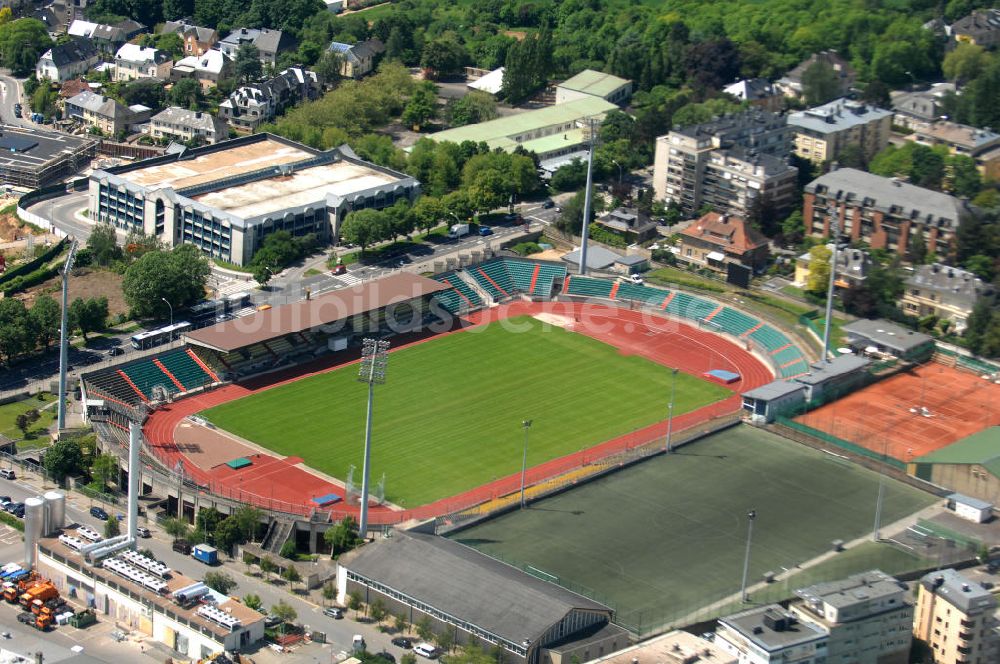 Luftbild LUXEMBURG - Josy-Barthel-Stadion in Luxemburg