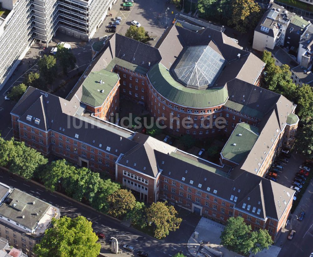 Luftbild Köln - Justizgebäude in Köln