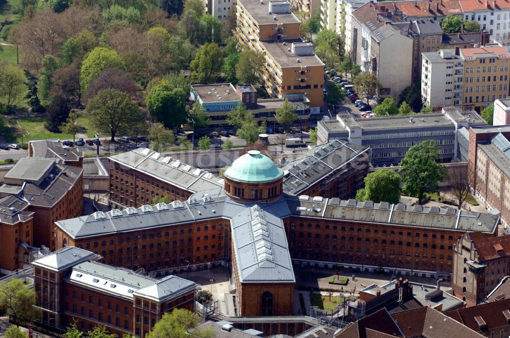 Luftbild Berlin - Justizvollzugsanstalt Berlin-Moabit