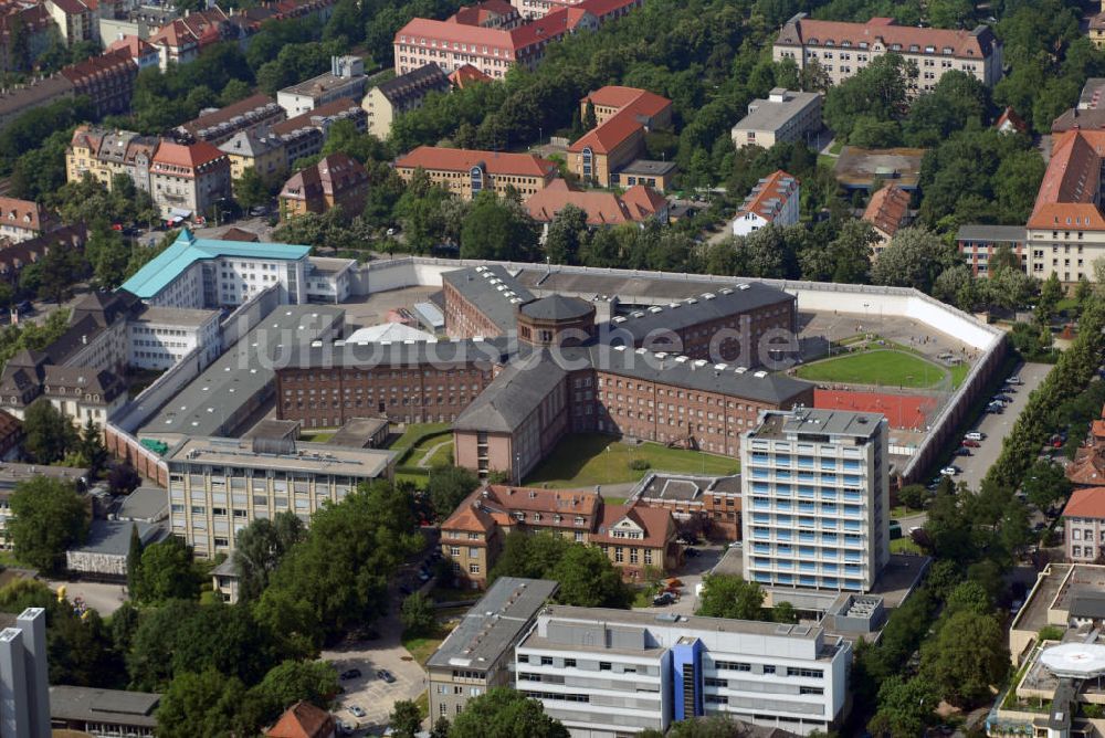 Luftbild Freiburg - Justizvollzugsanstalt Freiburg