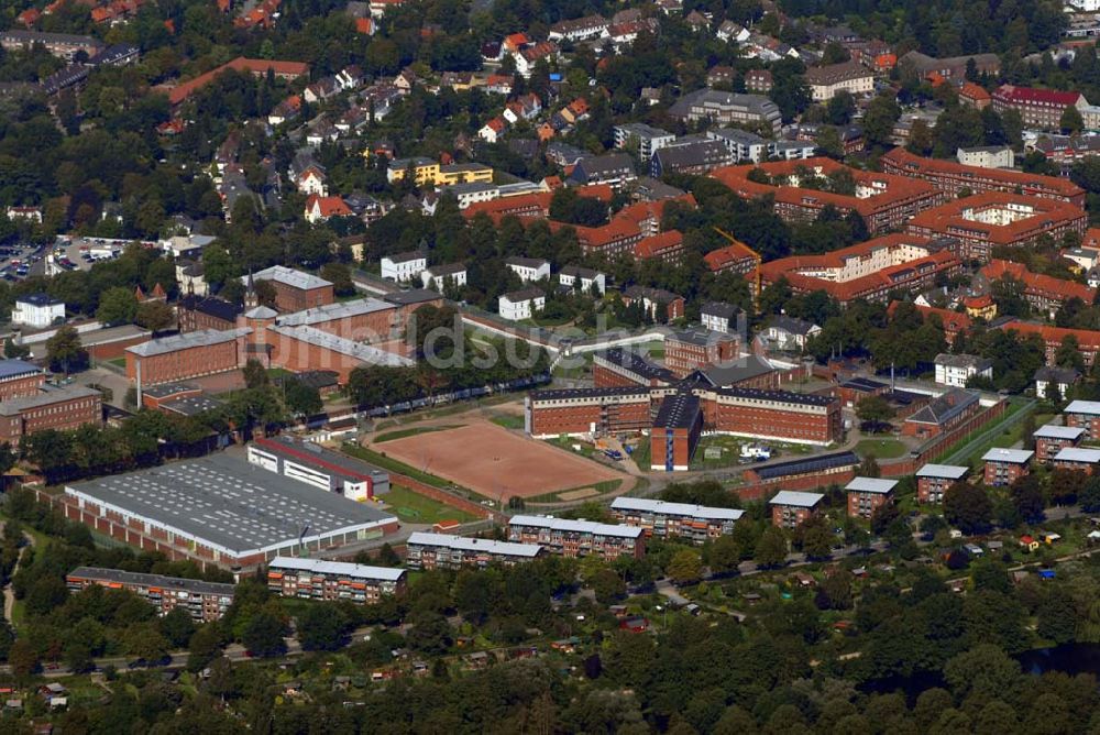 Hamburg aus der Vogelperspektive: Justizvollzugsanstalt Fuhlsbüttel