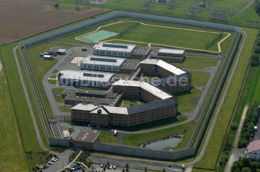 Rosdorf von oben - Justizvollzugsanstalt JVA im Ortsteil Grone in Rosdorf im Bundesland Niedersachsen, Deutschland