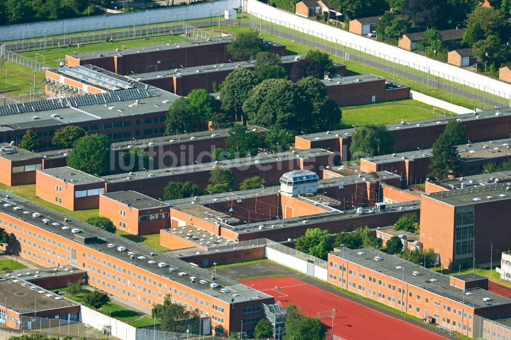 Köln aus der Vogelperspektive: Justizvollzugsanstalt JVA an der Rochusstraße im Ortsteil Ossendorf in Köln im Bundesland Nordrhein-Westfalen, Deutschland