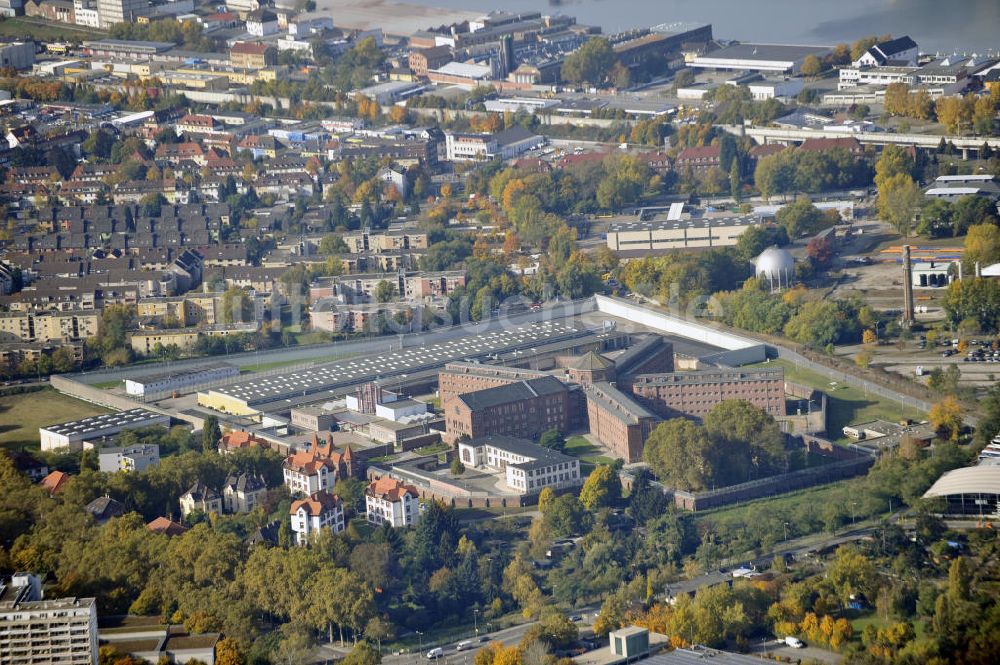 Mannheim aus der Vogelperspektive: Justizvollzugsanstalt Mannheim