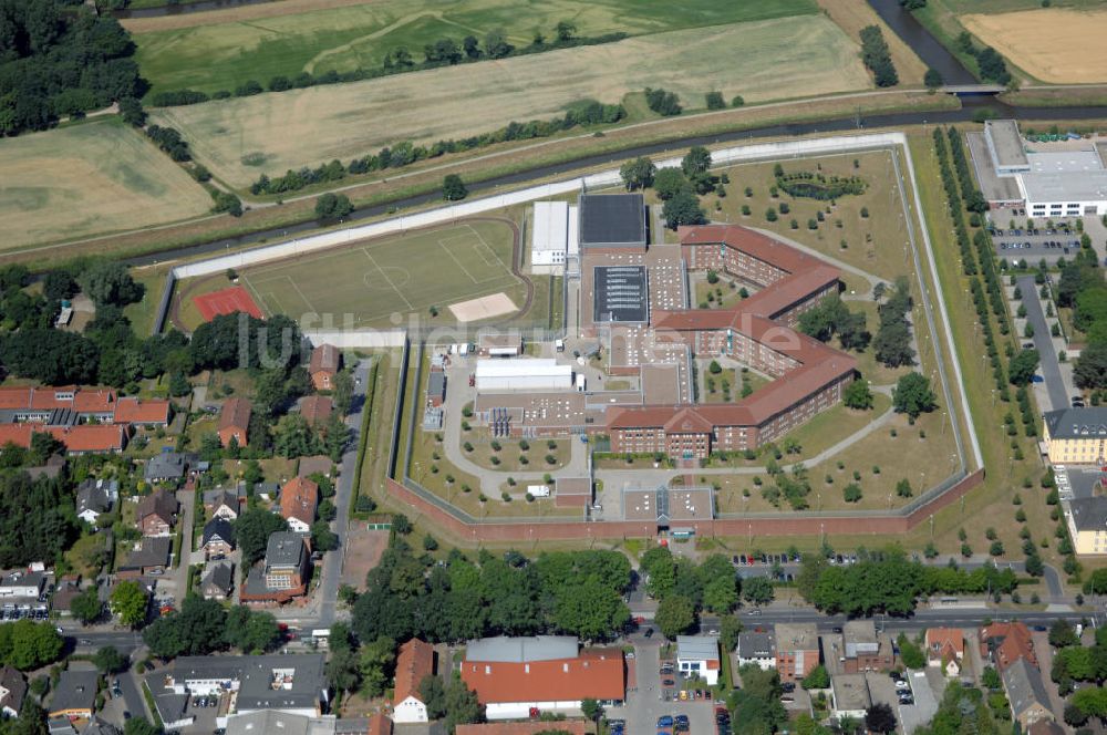 Oldenburg von oben - Justizvollzugsanstalt Oldenburg