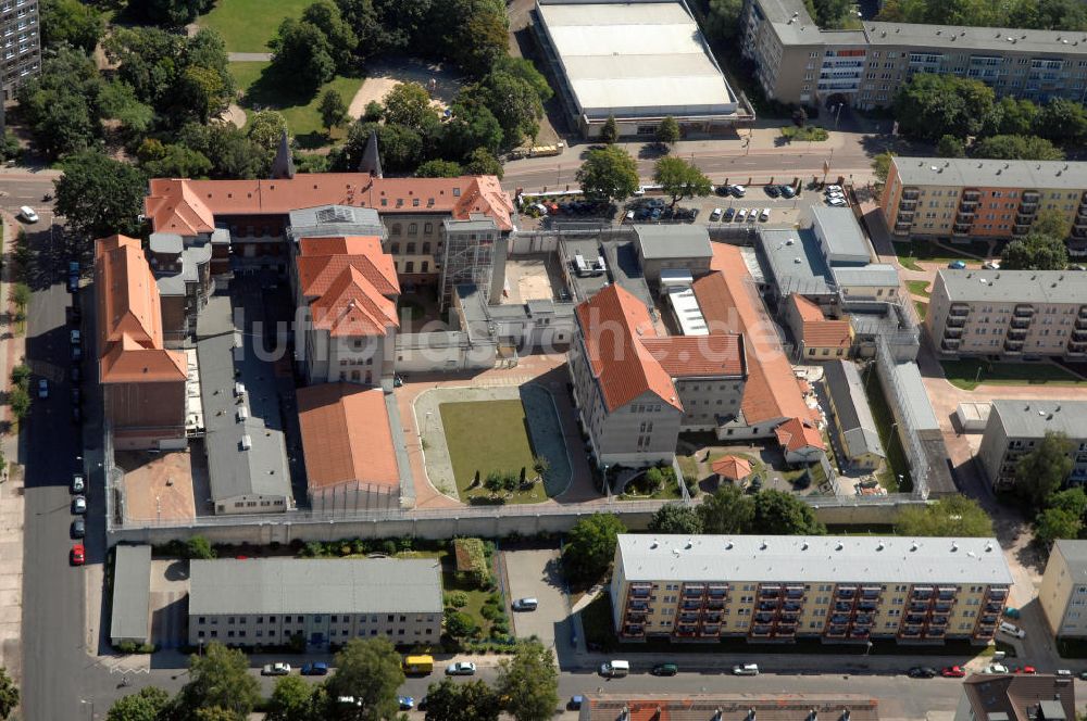 Dessau-Roßlau aus der Vogelperspektive: JVA Dessau-Roßlau