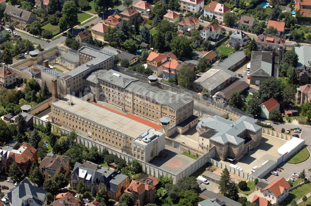 Naumburg aus der Vogelperspektive: JVA Naumburg