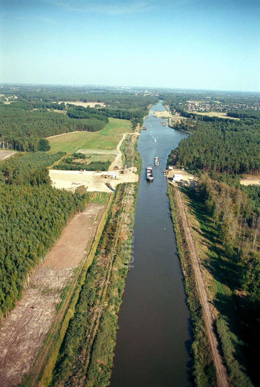 Luftaufnahme Genthin - Kader Brücke Genthin