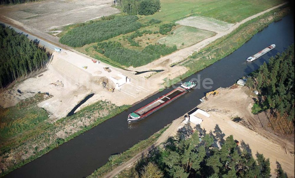 Luftaufnahme Genthin - Kader Brücke Genthin