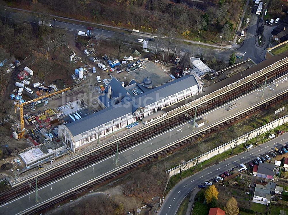 Luftaufnahme Potsdam - Kaiserbahnhof ihn Potsdam