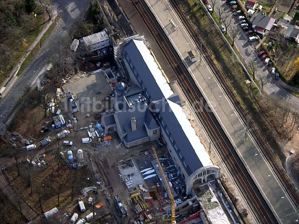 Potsdam aus der Vogelperspektive: Kaiserbahnhof in Potsdam