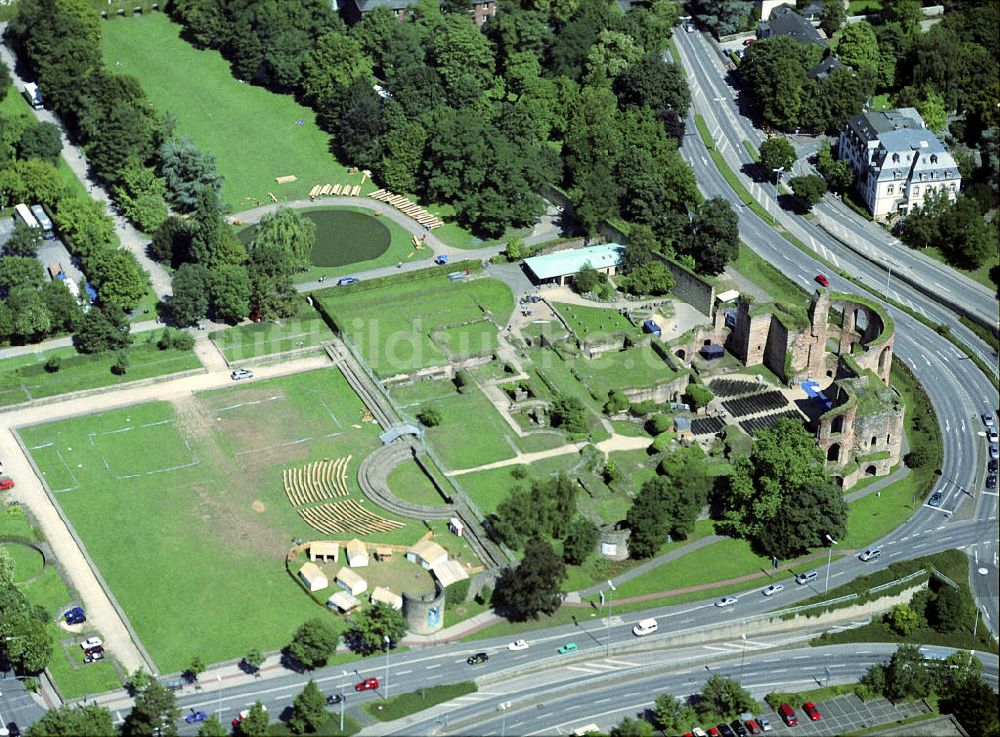 Luftbild Trier - Kaiserthermen Trier