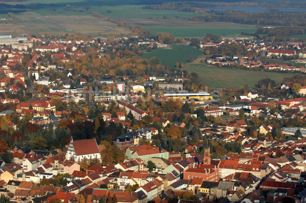 Luftaufnahme Kamenz - Kamenz Stadtansicht