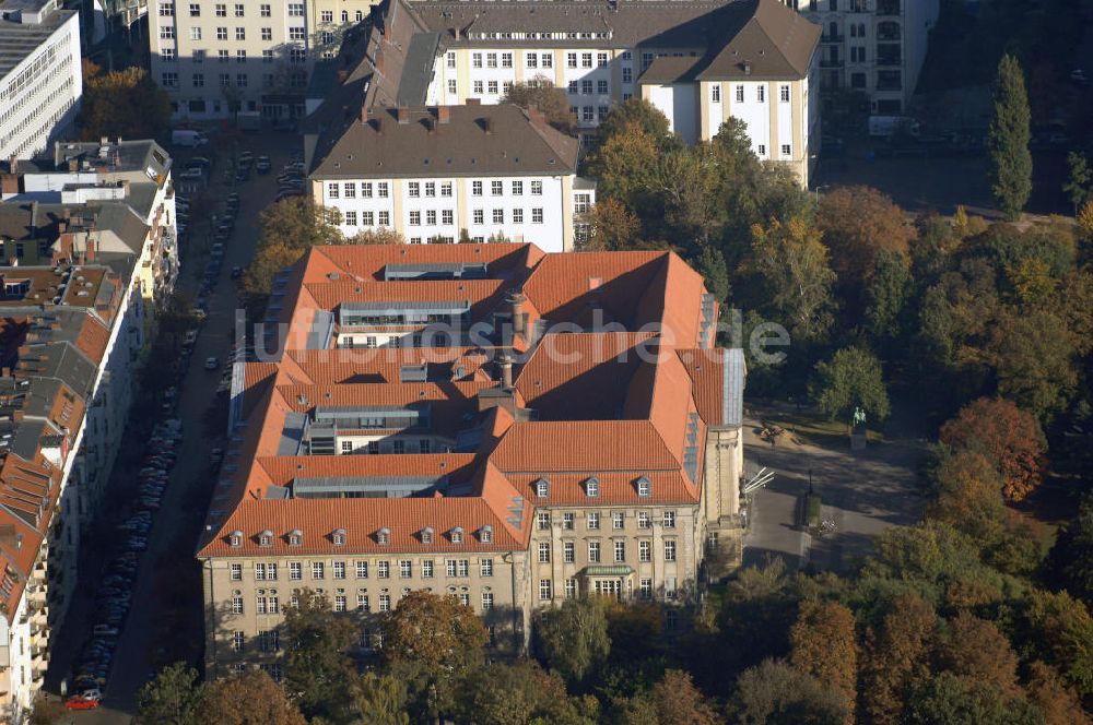 Berlin von oben - Kammergericht OLG Berlin