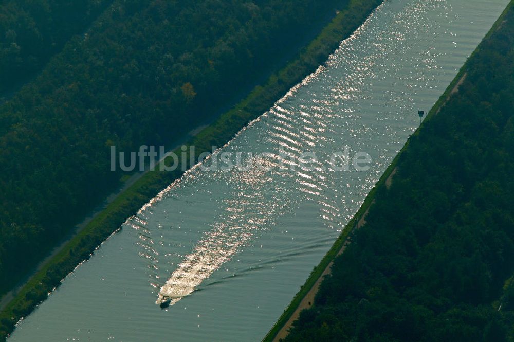 Luftbild Bergkamen - Kanal Bergkamen