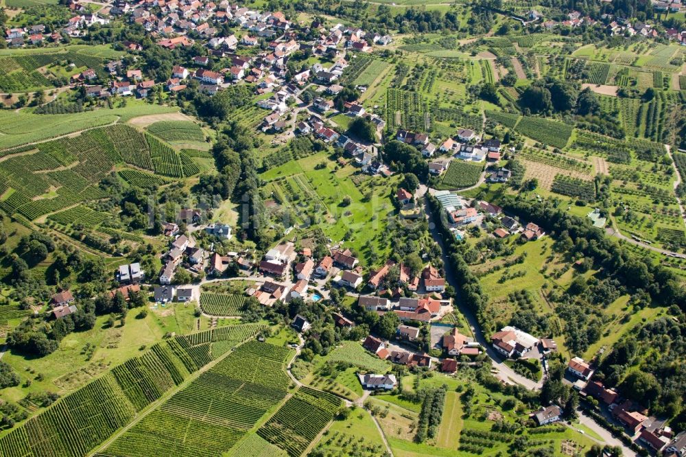 Luftbild Bühl - Kappelwindecker Straße in Bühl im Bundesland Baden-Württemberg