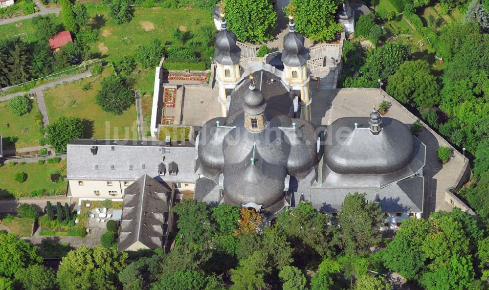 Würzburg aus der Vogelperspektive: Kapuzinerkloster Käppele