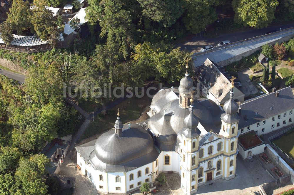 Luftaufnahme Würzburg - Kapuzinerkoster Käppele in Würzburg Bayern